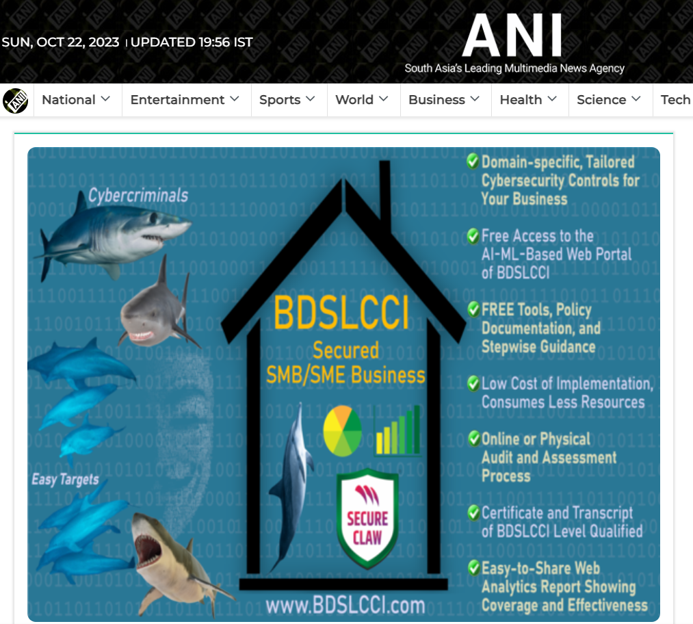 Revolutionizing Cybersecurity for Small and Medium Businesses: BDSLCCI Framework Offers Tailored Protection Against Ransomware Extortion
